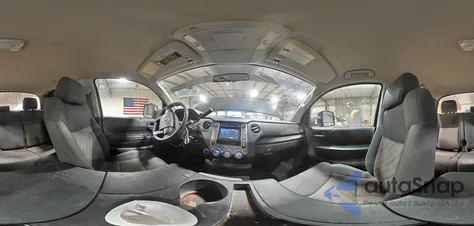 2014 Toyota Tundra Double Cab Sr из США, поврежденный, VIN 5TFCY5F17EX016990